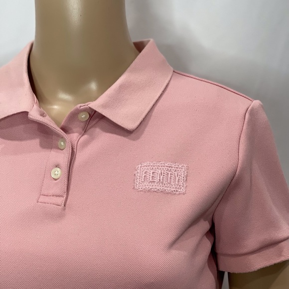 FENTY RIHANNA CROPPED POLO SHIRT - Picture 3 of 5